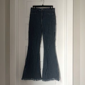 Cello pinstripe jeans, sz 9